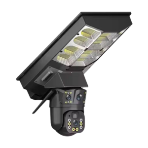 AI Dual-Lens Solar WIFI PTZ Camera with Floodlight