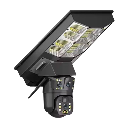 AI Dual-Lens Solar WIFI PTZ Camera with Floodlight
